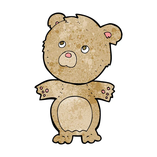 Kreslený vtipný medvídek — Stockový vektor