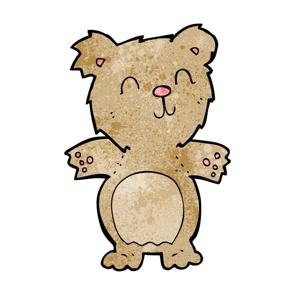 Kreslený roztomilý medvídek — Stockový vektor