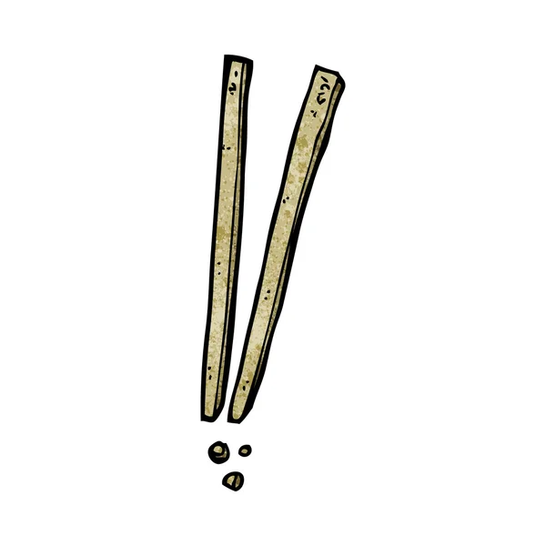 Karikatür chopsticks — Stok Vektör