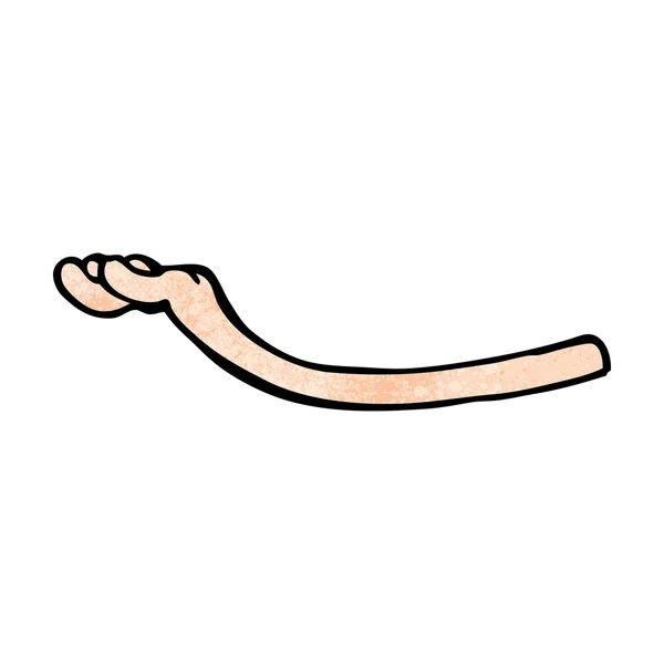 Cartoon-Arm — Stockvektor