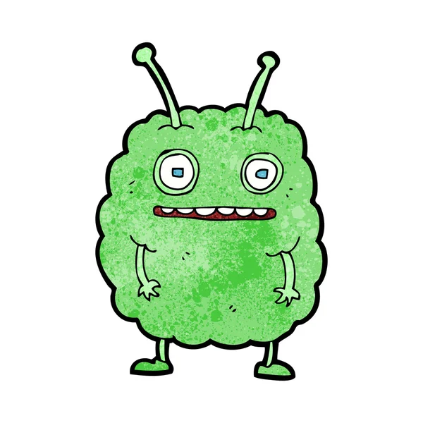 Cartoon grappig alien monster — Stockvector