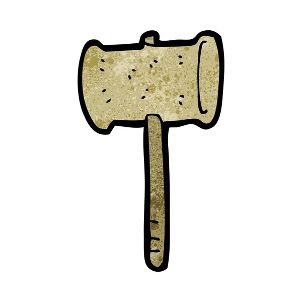 Cartoon-Hammer — Stockvektor