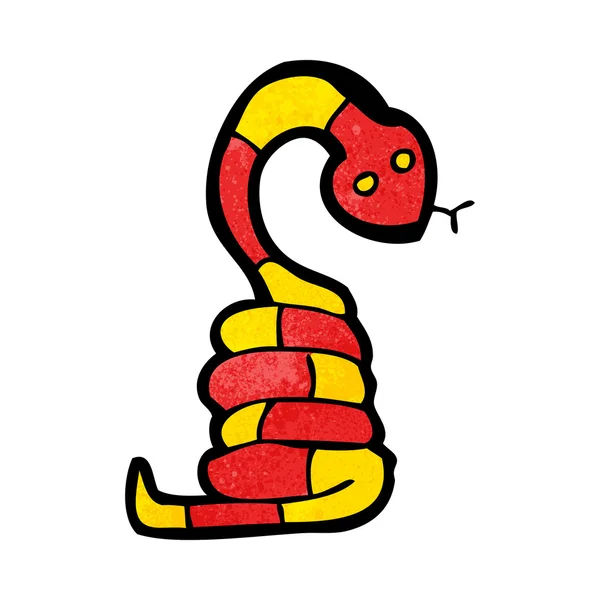 Serpiente de dibujos animados — Archivo Imágenes Vectoriales