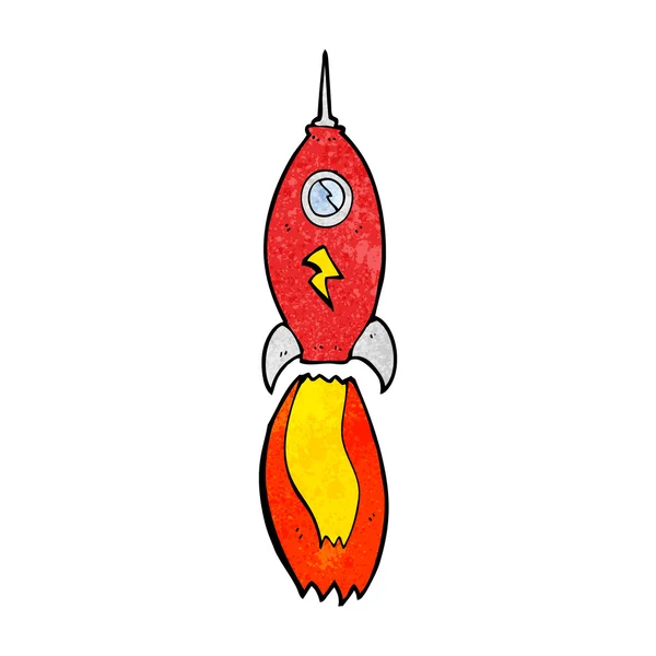 Cartoon rocket — Stock Vector