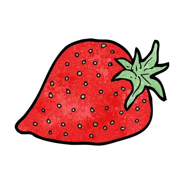 Cartoon strawberry — Stock Vector