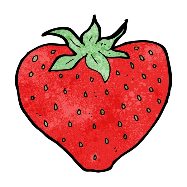 Caricature fraise — Image vectorielle