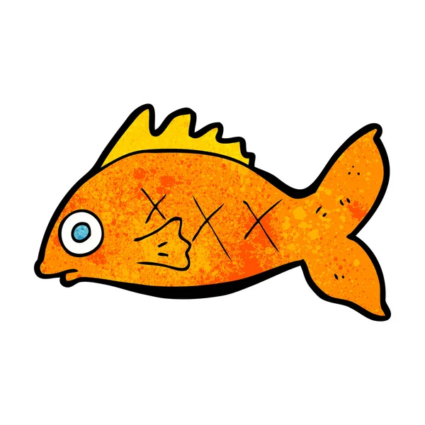 Peces de dibujos animados — Vector de stock