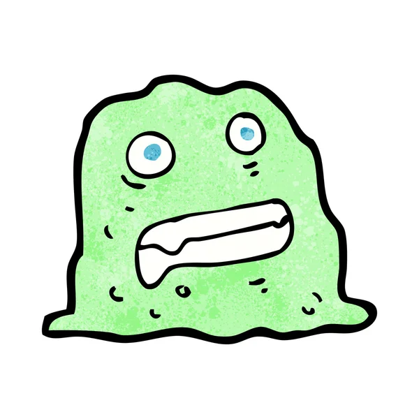 Cartoon slime creature — Stock Vector