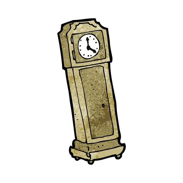 Desenho animado relógio avô — Vetor de Stock