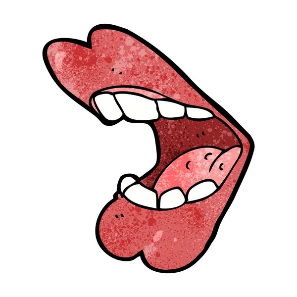Карикатурный рот — стоковый вектор