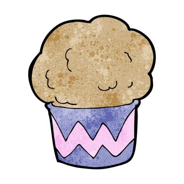 karikatür cupcake