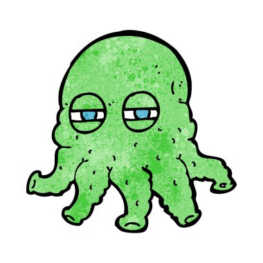 çizgi film uzaylı yüzü