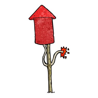 karikatür havai fişek