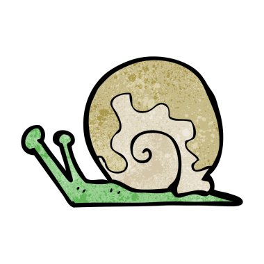 karikatür salyangoz