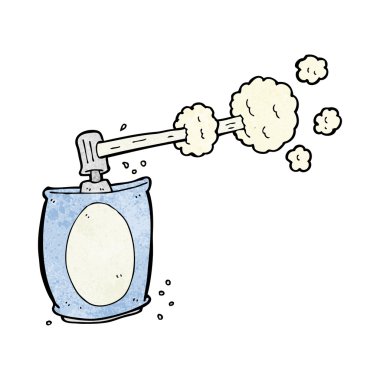 çizgi film sprey sprey kutusu