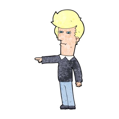 karikatür adamı suçluyor