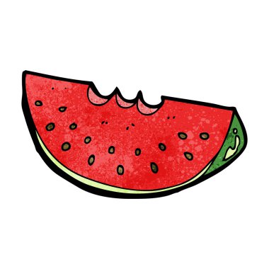 karikatür karpuz dilimi