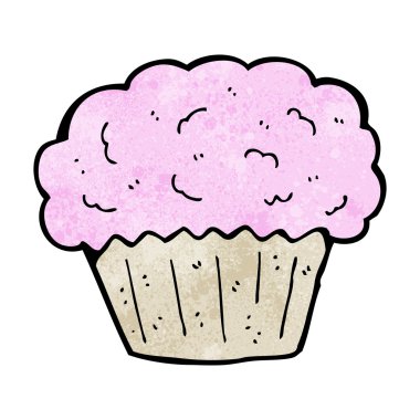 karikatür cupcake