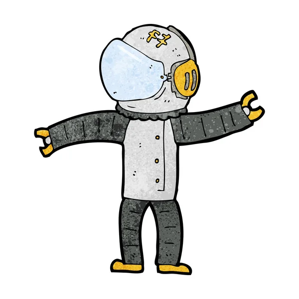 Astronaute de bande dessinée — Image vectorielle