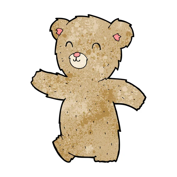 Niedlicher Cartoon-Teddybär — Stockvektor