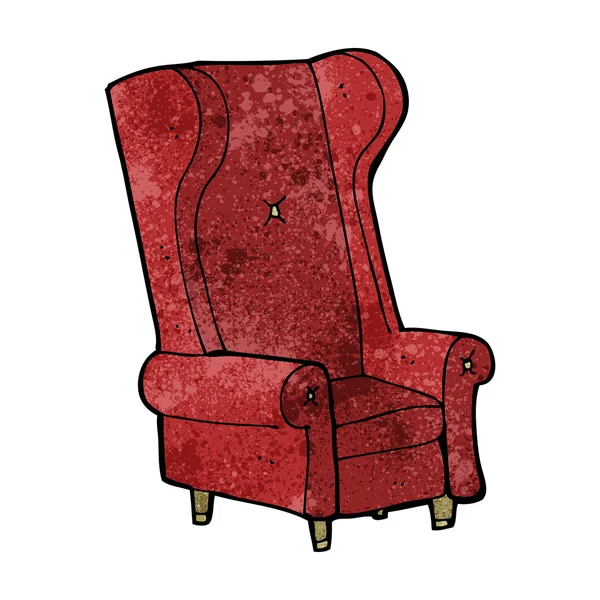 Tecknad gamla stol — Stock vektor