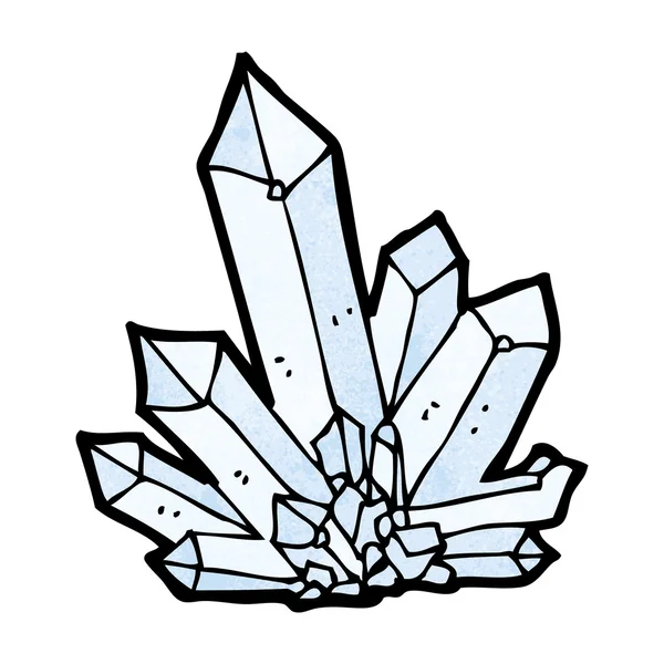 Карикатурные кристаллы — стоковый вектор