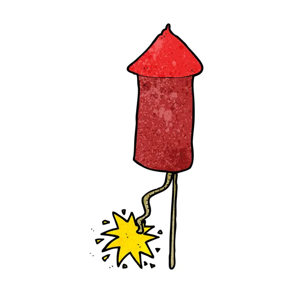 Cartoon firework — Stock Vector