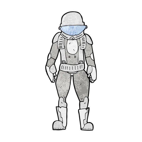 Astronauta de dibujos animados — Vector de stock