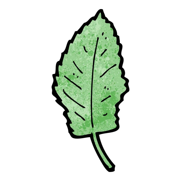Kreskówka liść symbol — Wektor stockowy