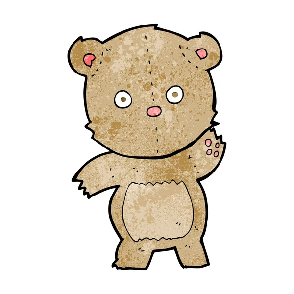 Cartoon teddy bear — Stockvector