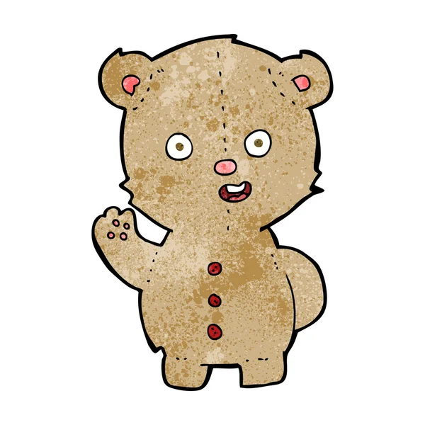 Cartoon teddy bear — Stockvector