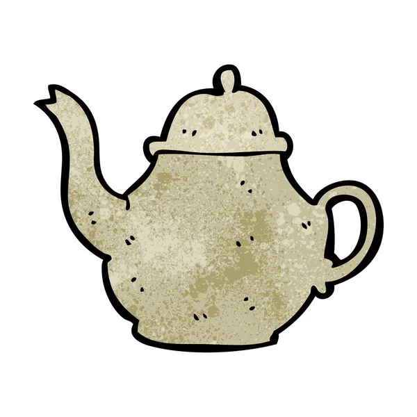 Cartoon teapot — Stock Vector