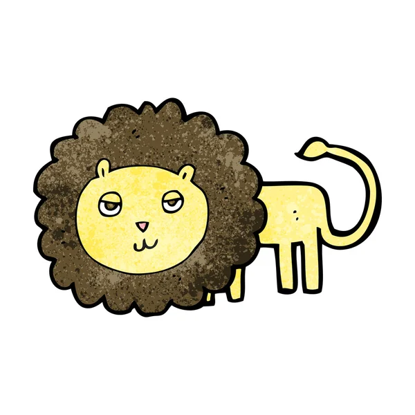 Lion de bande dessinée — Image vectorielle