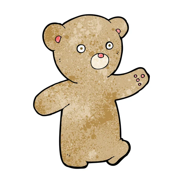 Cartoon teddy bear — Stockvector