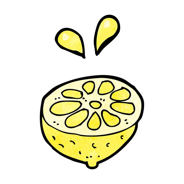 Мультфільм свіжого лимона — стоковий вектор