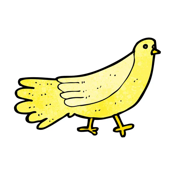 Pájaro de dibujos animados — Vector de stock