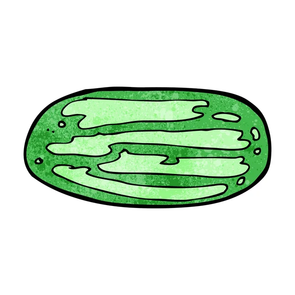 Dessin animé pastèque — Image vectorielle