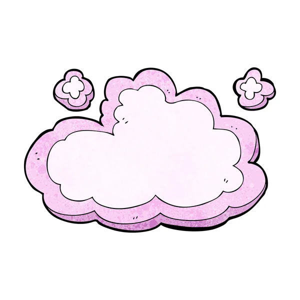 Nuage décoratif dessin animé — Image vectorielle