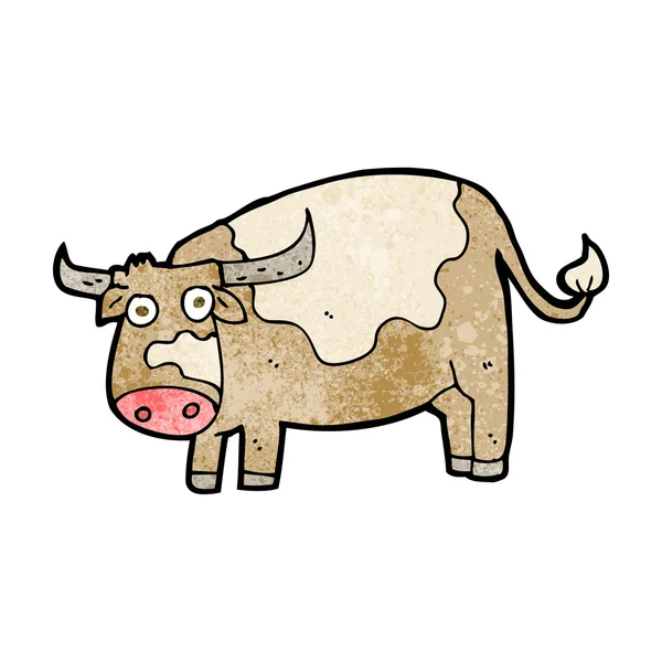 Vaca de dibujos animados — Vector de stock