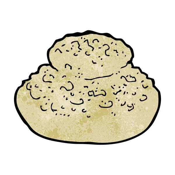 Karikatür ekmek — Stok Vektör
