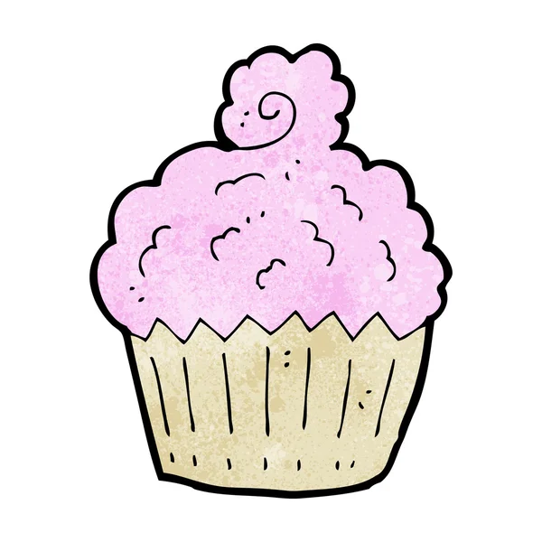 Karikatür cupcake — Stok Vektör