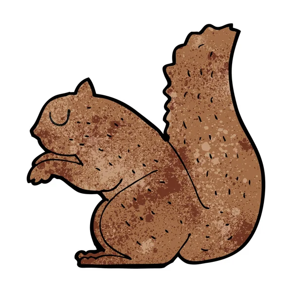 Écureuil de bande dessinée — Image vectorielle