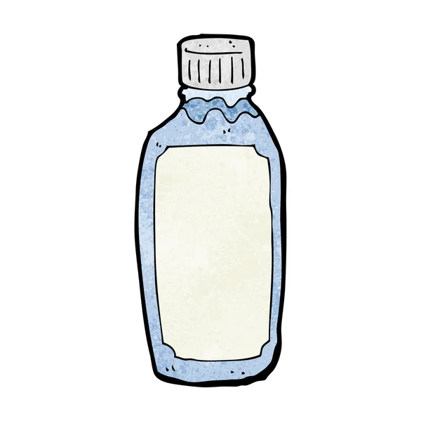 Dibujos animados botella de agua — Vector de stock