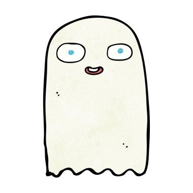 komik karikatür hayalet