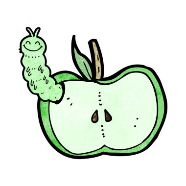 Böcekli çizgi film elması