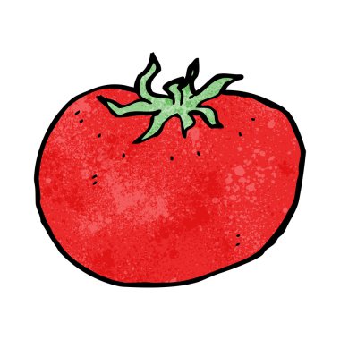 karikatür domates