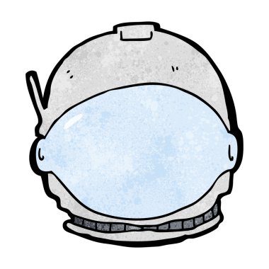 karikatür astronot yüz