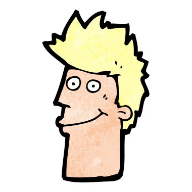 mutlu bir adam çizgi film