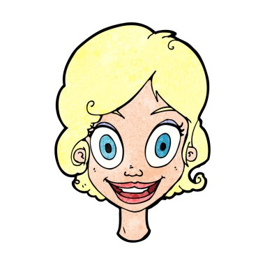 cartoonhappy kadın