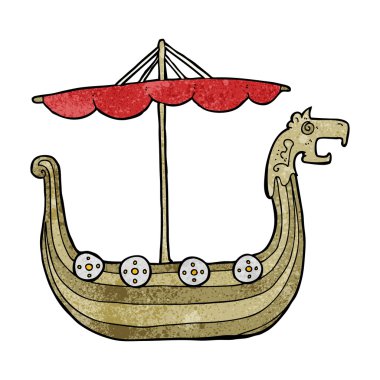 Viking gemisi çizgi film